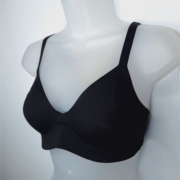 Wacoal Flawless Comfort Underwire Bra 851226 Black 34D Unpadded - Picture 4 of 12